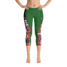 Load image into Gallery viewer, Frida Kahlo Capri Leggings