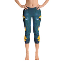 Load image into Gallery viewer, Save the Bees - Capri Leggings