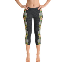 Load image into Gallery viewer, Succulent Bloom - Capri Leggings
