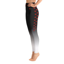 Load image into Gallery viewer, Red Stars at Night - Yoga Leggings