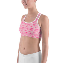 Load image into Gallery viewer, A Rose is a Rose Sports bra
