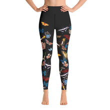 Load image into Gallery viewer, Bountiful Butterflies - Yoga Leggings