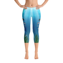Load image into Gallery viewer, Save the Oceans - Capri Leggings