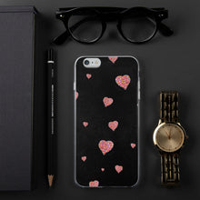 Load image into Gallery viewer, Confetti Hearts - iPhone Case