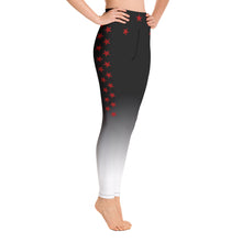 Load image into Gallery viewer, Red Stars at Night - Yoga Leggings