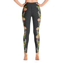 Load image into Gallery viewer, Succulent Bloom - Yoga Leggings