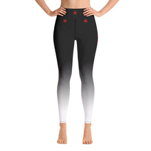 Load image into Gallery viewer, Red Stars at Night - Yoga Leggings