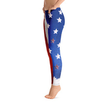 Load image into Gallery viewer, 4th of July American Flag - Leggings