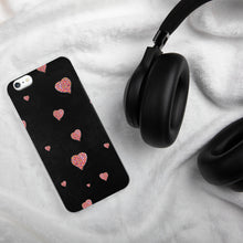 Load image into Gallery viewer, Confetti Hearts - iPhone Case
