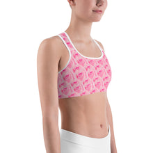 Load image into Gallery viewer, A Rose is a Rose Sports bra