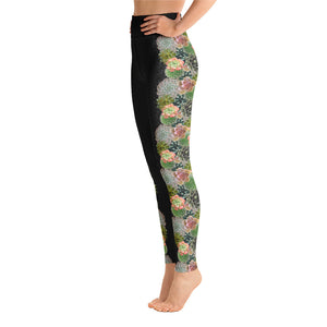 Succulent Bloom - Yoga Leggings