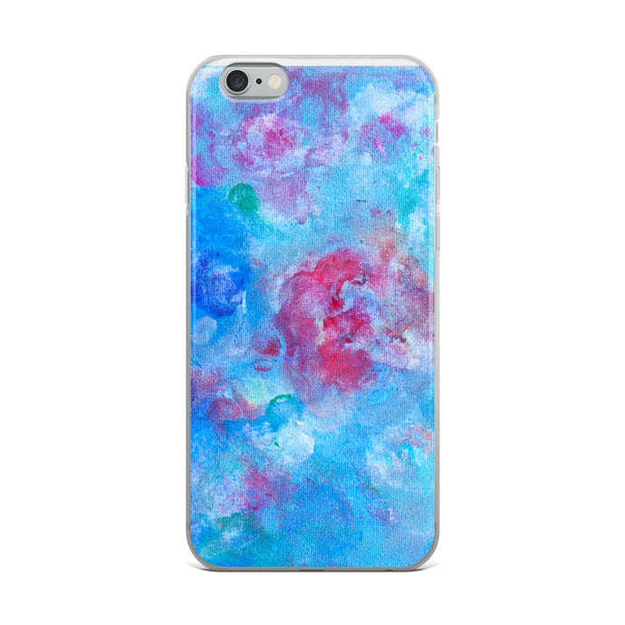 Blue Spring Flowers - iPhone Case