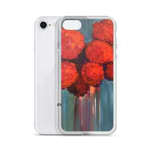 Red Flowers - iPhone Case