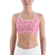 Load image into Gallery viewer, A Rose is a Rose Sports bra