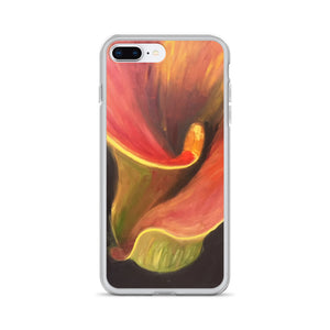 Abstract Lily - iPhone Case
