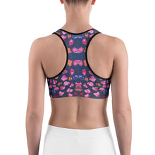 Load image into Gallery viewer, Sports bra -  Pansies