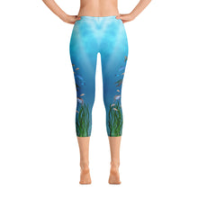 Load image into Gallery viewer, Save the Oceans - Capri Leggings