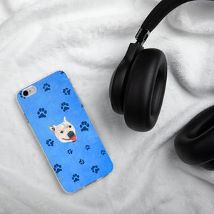 Pawsitive Change - Lily the Pitbull iPhone Case