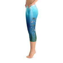 Load image into Gallery viewer, Save the Oceans - Capri Leggings