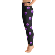 Load image into Gallery viewer, Pansy Power - Yoga Leggings