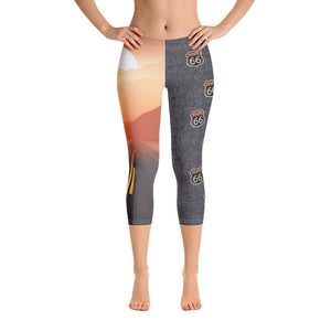 Route 66 - Capri Leggings