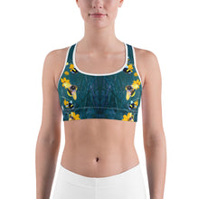 Load image into Gallery viewer, Save the Bees - Sports bra