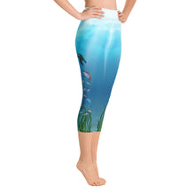 Load image into Gallery viewer, Save the Oceans - Yoga Capri Leggings