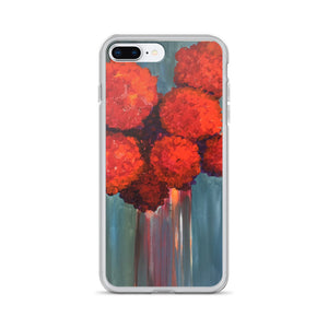 Red Flowers - iPhone Case