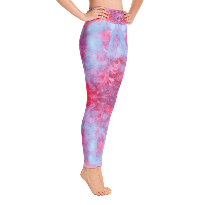 Red Tie Dye - Yoga Leggings