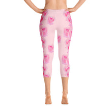 Load image into Gallery viewer, A Rose is a Rose - Capri Leggings