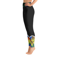 Load image into Gallery viewer, Abstract Butterflies - Yoga Leggings