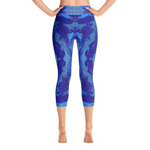 Load image into Gallery viewer, Blue Marble - Yoga Capri Leggings