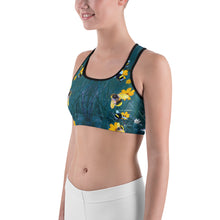 Load image into Gallery viewer, Save the Bees - Sports bra