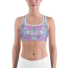 Load image into Gallery viewer, Sports bra - Shabby Chic Flowers