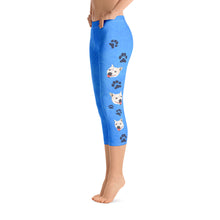 Load image into Gallery viewer, Dog Rescue - Lily the Pitbull Capri Leggings
