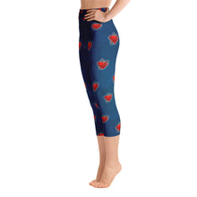 Load image into Gallery viewer, Cupid - All-Over Print Yoga Capri Leggings