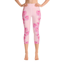 Load image into Gallery viewer, A Rose is a Rose - Yoga Capri Leggings