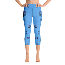 Load image into Gallery viewer, Paws - All-Over Print Yoga Capri Leggings