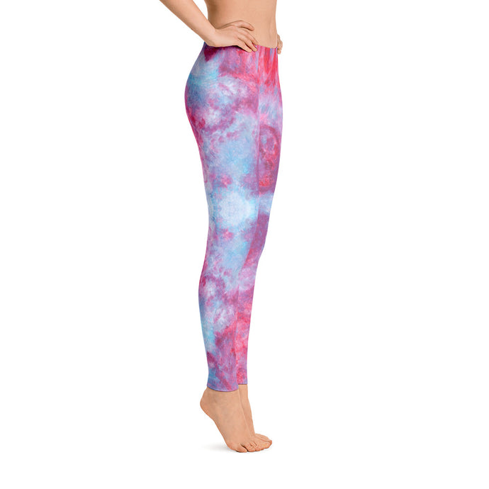 Red Spring Flowers - Leggings