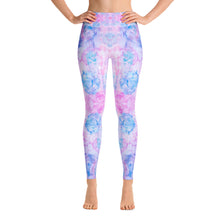 Load image into Gallery viewer, Pink Spring Flowers - Yoga Leggings