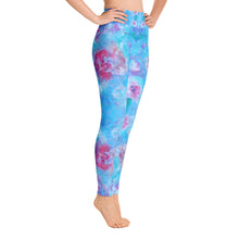Load image into Gallery viewer, Blue Spring Flowers - Yoga Leggings