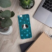 Load image into Gallery viewer, Pawsitive Change - Javi the Australian Sheppard iPhone Case