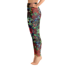 Load image into Gallery viewer, Winter Flowers - Yoga Leggings