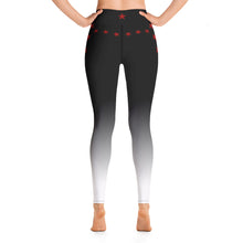Load image into Gallery viewer, Red Stars at Night - Yoga Leggings