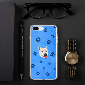 Pawsitive Change - Lily the Pitbull iPhone Case