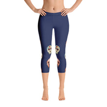 Load image into Gallery viewer, Day of the Dead - Capri Leggings