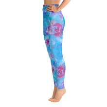 Load image into Gallery viewer, Blue Spring Flowers - Yoga Leggings