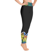 Load image into Gallery viewer, Abstract Butterflies - Yoga Leggings