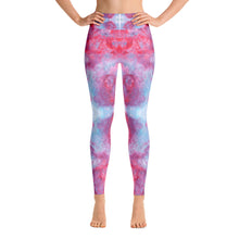 Load image into Gallery viewer, Red Spring Flowers - Yoga Leggings