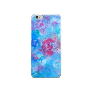 Blue Spring Flowers - iPhone Case